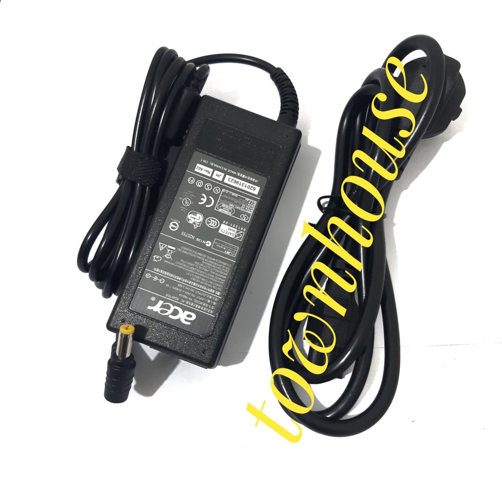 AC Adapter for Acer-Aspire E15 ES1 E1 E5; E1-571 E5-575G E1-510P E1-521 E3-111 E5-511P E5-521 E5-522 E5-551 E5-571 E5-573G ES1-111M ES1-411 ES1-511 ES1-521 ES1-531 E1-572-6870