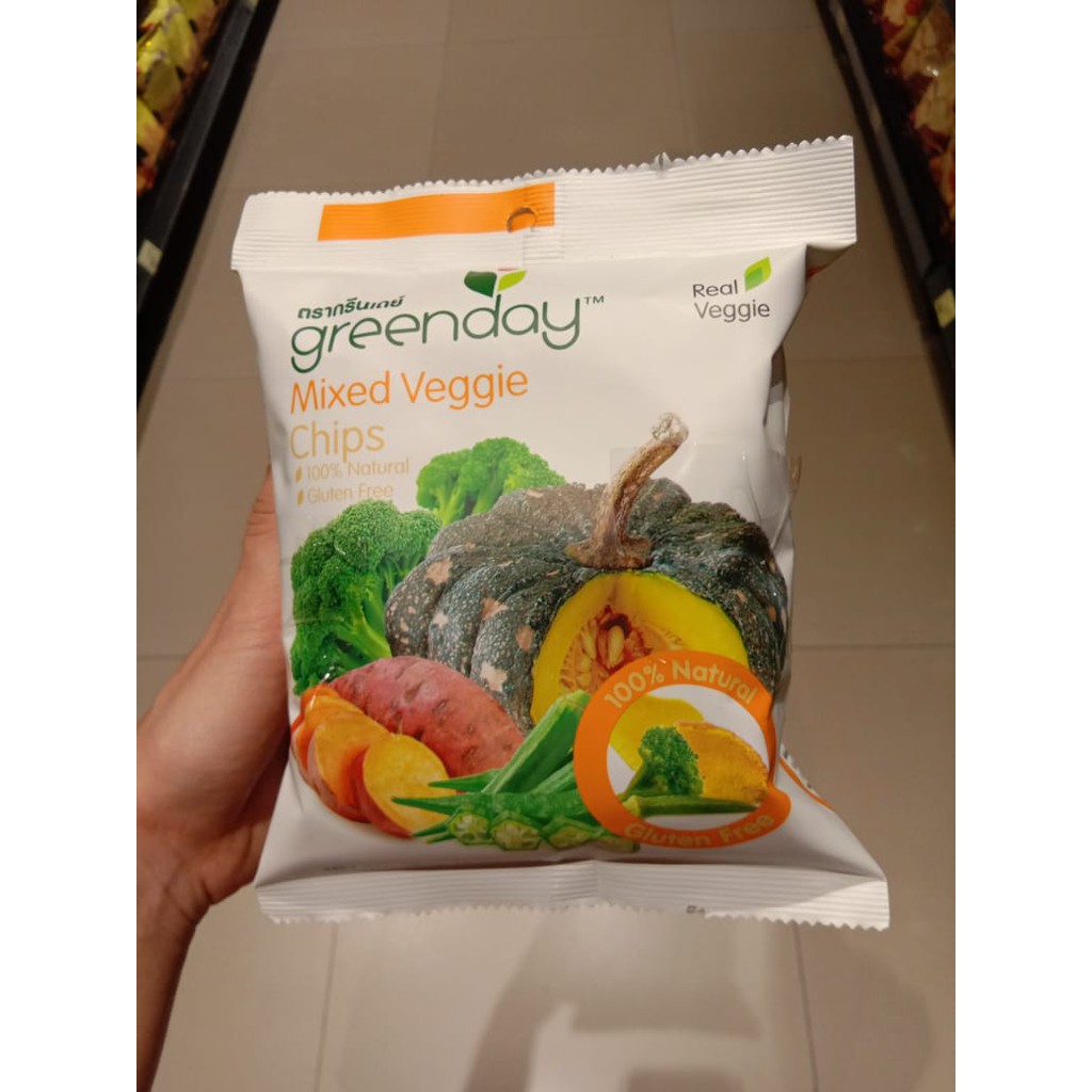 

Mixed Vegie Chips Greenday