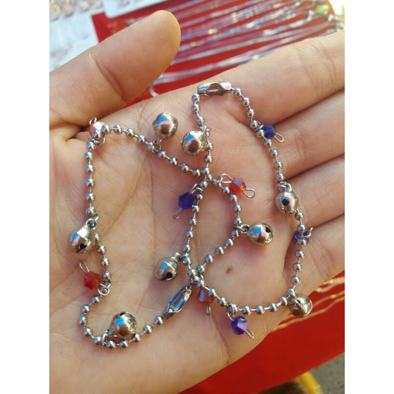 gelang kaki baby monel asli