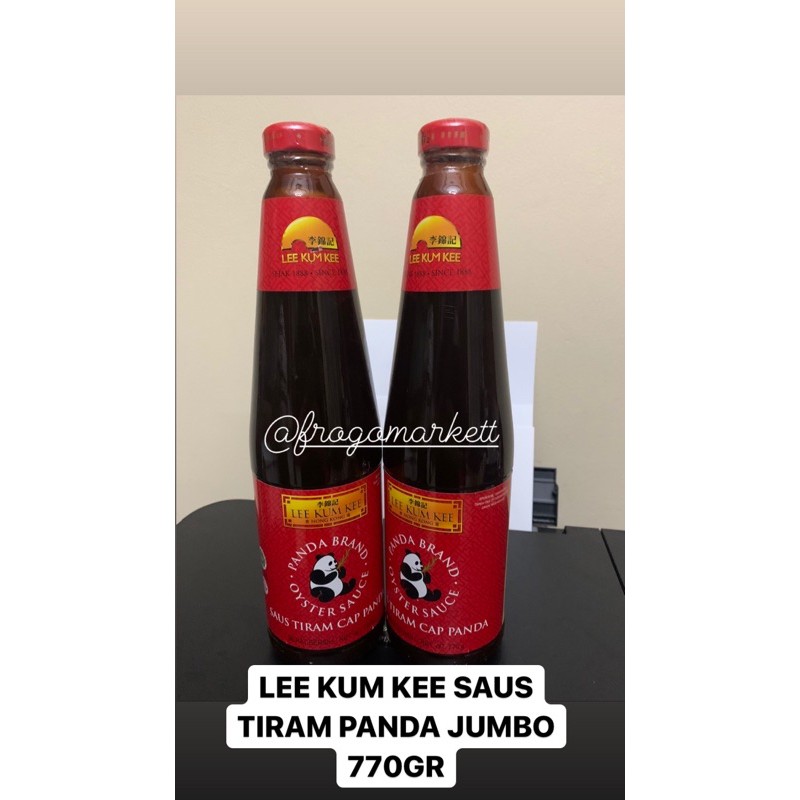 Oyster Sauce (Saus Tiram) Panda Lee Kum Kee 255gr / 510gr