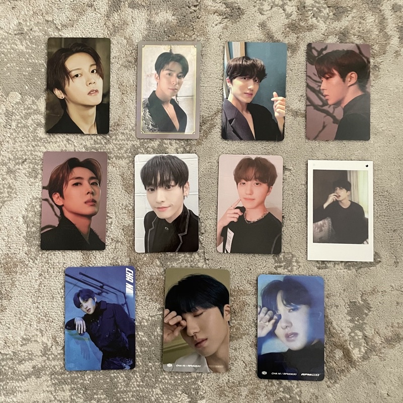 SF9 youngbin inseong jaeyoon dawon hwiyoung chani turn over tc 9loryus rpm photocard