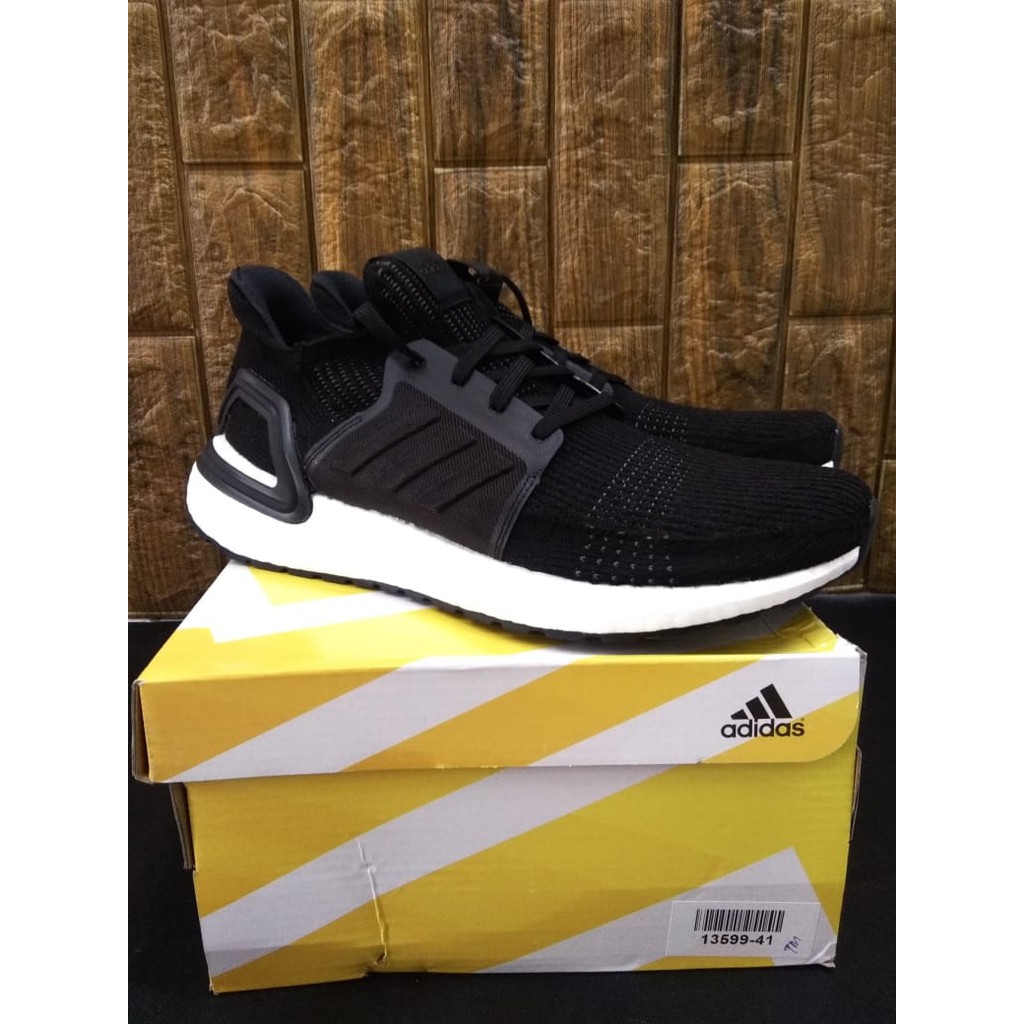 Adidas Ultra Boost 19 Shoes - Core Black Cloud White ORIGINAL BASF BOOST