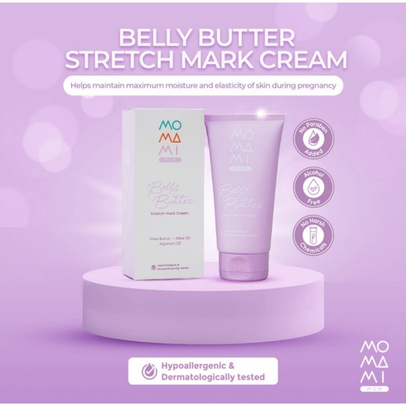 Momami Belly Butter Stretch Mark Cream 125 ml