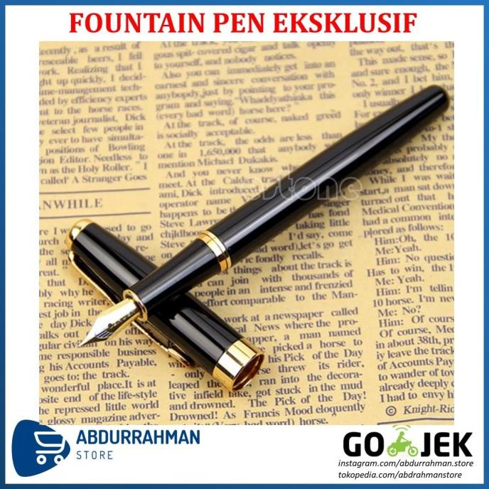 

[COD] Fountain Pen Premium Ekslusif Tinta BAOER 388 model Parker Mewah BIG SALE Kode 53