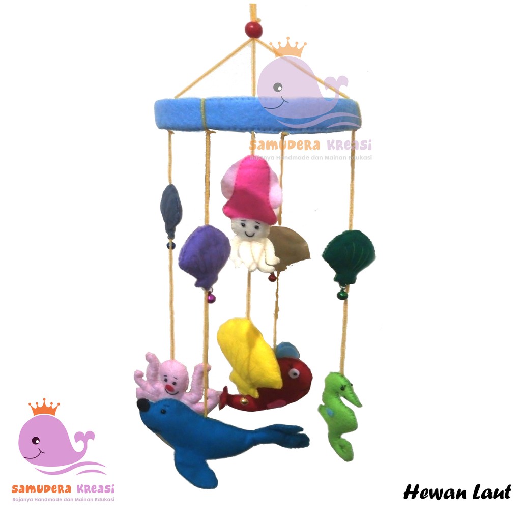 Mainan Gantung Bayi Bahan Flanel Shopee Indonesia