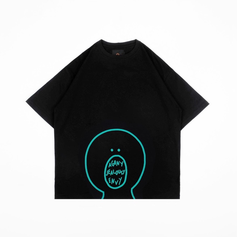 FAITH FADE DYSTOPIA - Lean On Oversized Tee (Black)