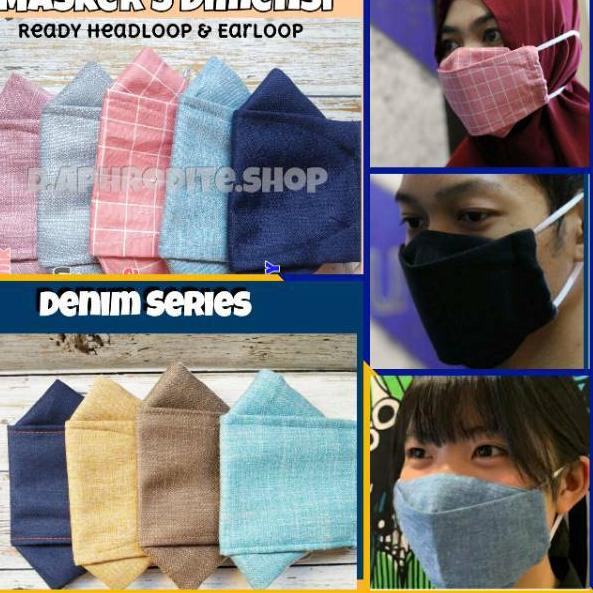 Bisa COD MASKER KAIN 3 PLY MODEL MASKER EVO MASKER 4 DIMENSI ANTI PENGAP