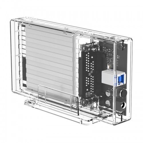 Orico 2259U3 Dual-Bay Enclosure 2.5&quot; USB 3.0 Transparant