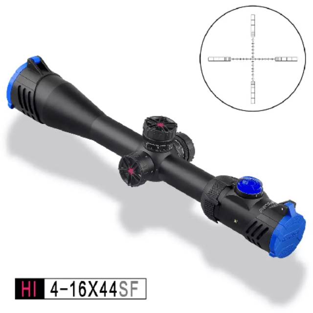 Telescope Discovery HI 4-16X44 SF Reticle Glass Tube 30mm Riflescope Hunting - Teleskop Discovery