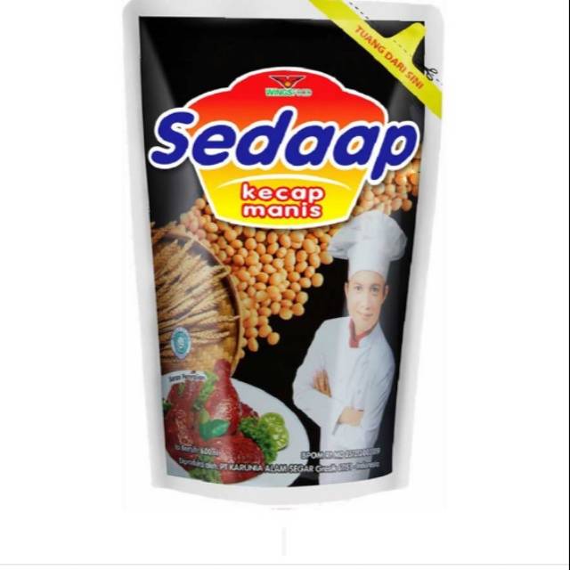 

Sedaap kecap manis reffil 550 ml