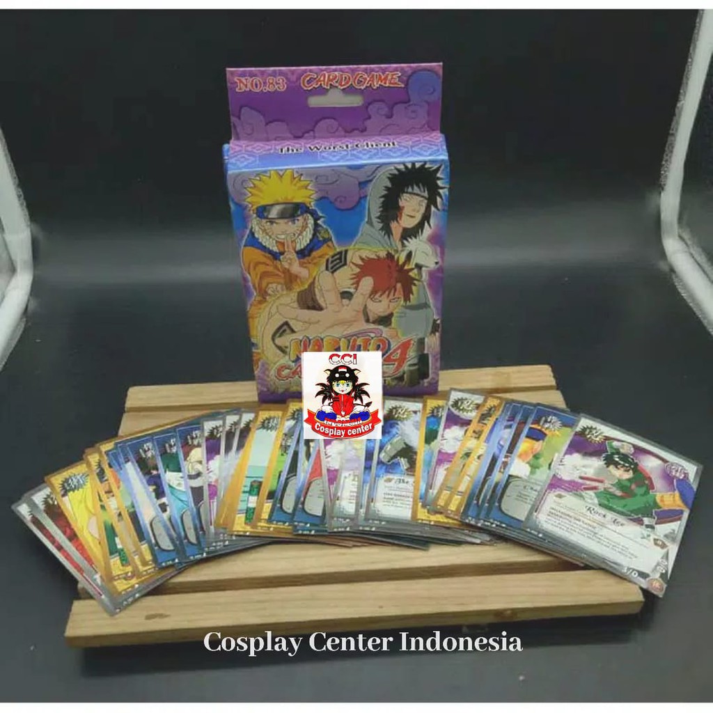 [Bisa COD] Mainan Kartu Naruto - Kartu Mainan Naruto SET Card Game Naruto