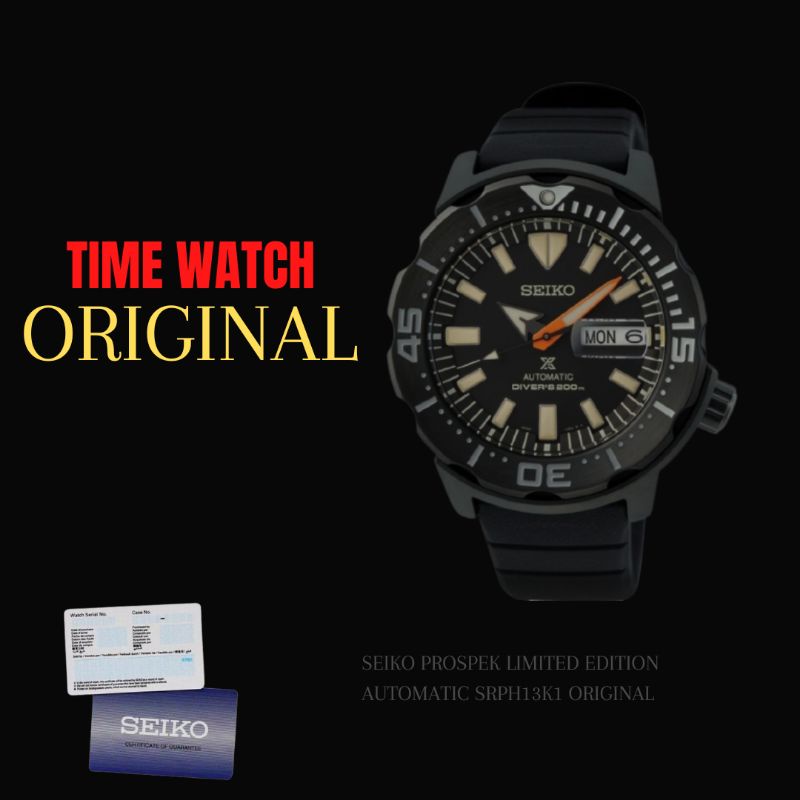 Jam Tangan Pria Seiko Prospek limited Edition SRPH13K1 Original