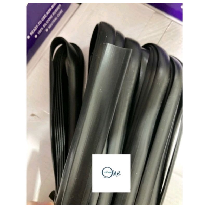 (KW1) 1 Roll Karet Lis Transport Stopper Kusen Pintu Jendela Aluminium