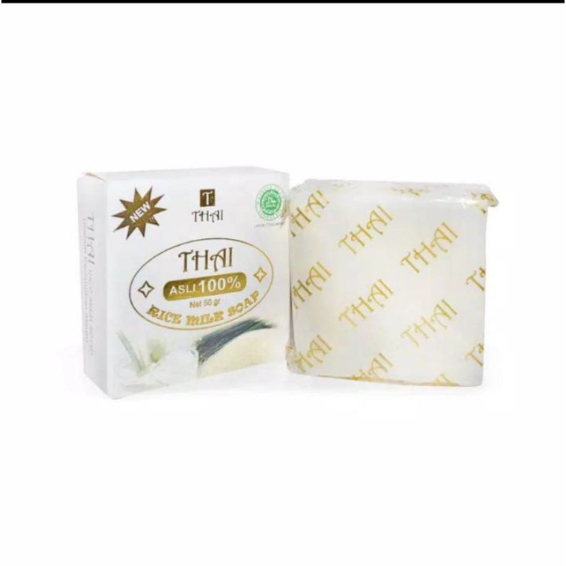 THAI Rice milk Soap 50gr - Sabun Beras