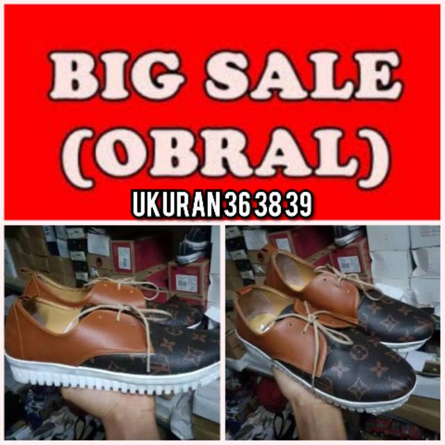 CUCI GUDANG /OBRAL SEPATU GRIGI SLK TAN