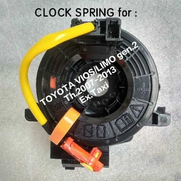 Jual Kabel spiral klakson TOYOTA VIOS LIMO gen 2 ex taxi 20072013