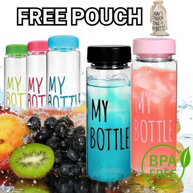 

MY BOTTLE BENING TRASPARAN FREE POUCH