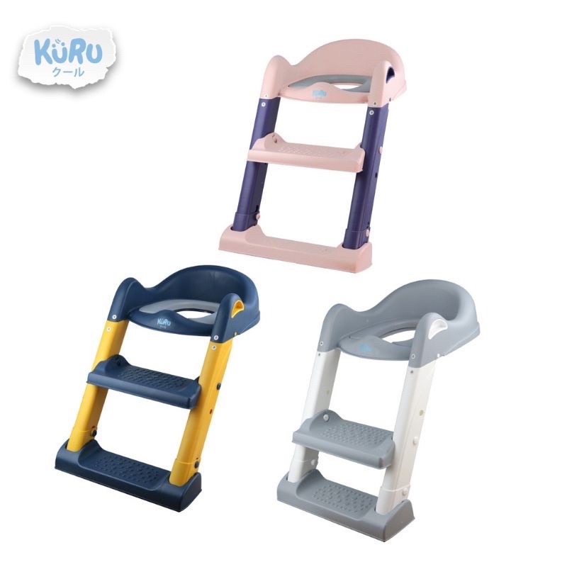 Kuru Potty Training Ladder Step Pispot Alas Kloset Tangga Anak Bayi Latihan Toilet Training Anak