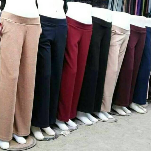 Grosir celana kulot crep