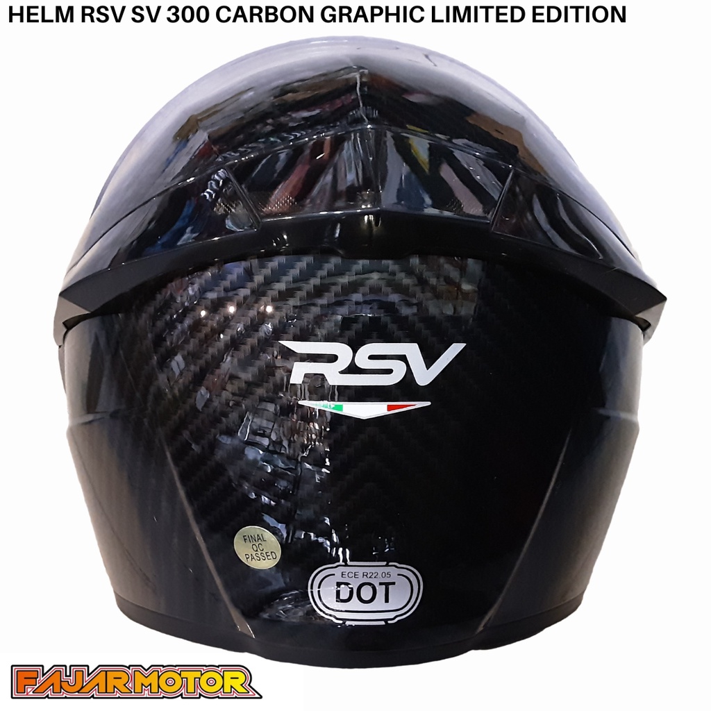 RSV SV300 CARBON GRAPHIC LIMITED EDITION