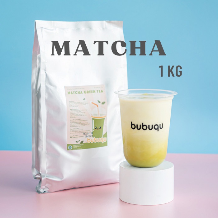 

MATCHA POWDER DRINK BUBUQU 1KG