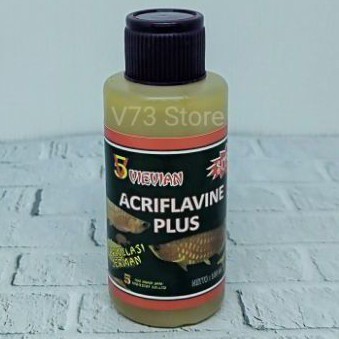 ACRIFLAVINE VIVIAN 100ML / OBAT LUKA IKAN DAN PENYAKITA IKAN