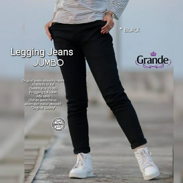 Legging jeans jumbo