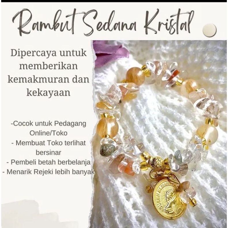 gelang kristal healing