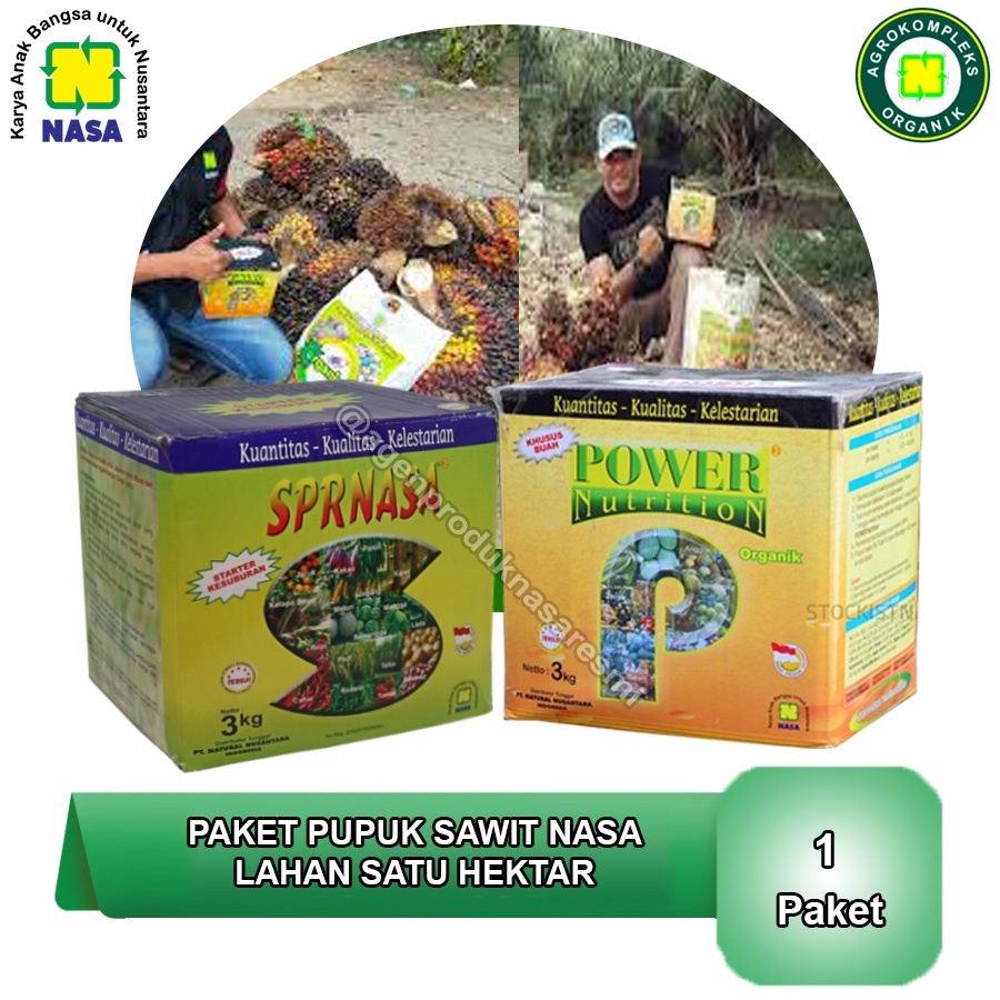 Pupuk Nasa Sawit Power Nutrition Besar - Supernasa Besar - Pupuk Sawit Agar Buah Lebat