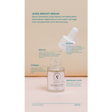 AURA BRIGHT SERUM ANTI AGING DAVIENA SKINCARE