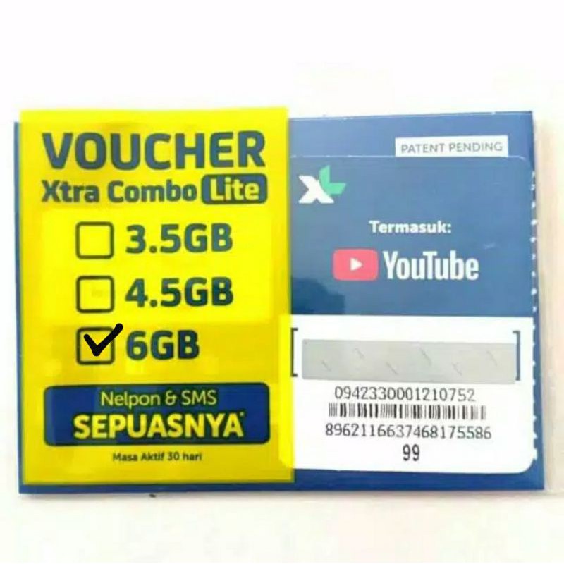 PERDANA XL UNLIMITED TURBO 6 GB (1+)