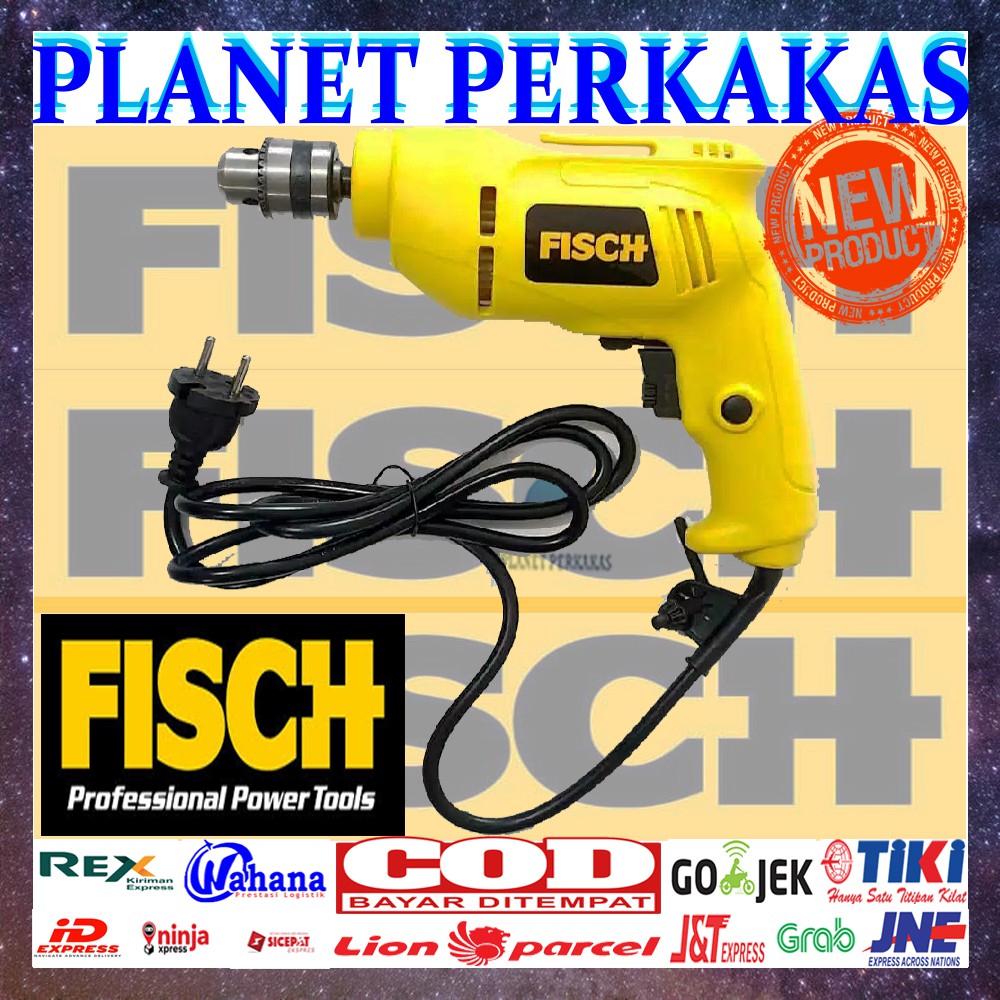 ELECTRIC DRILL TD 815600 FISCH bor tangan 10mm FISCH