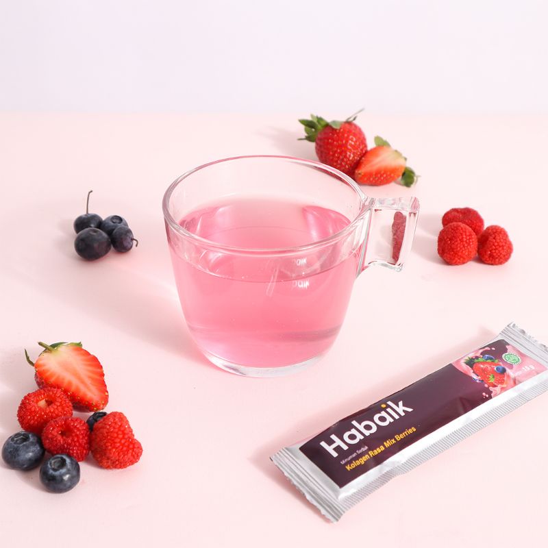 

Habaik Kolagen Rasa Mix Berries - 1 Box (10 Sachet)