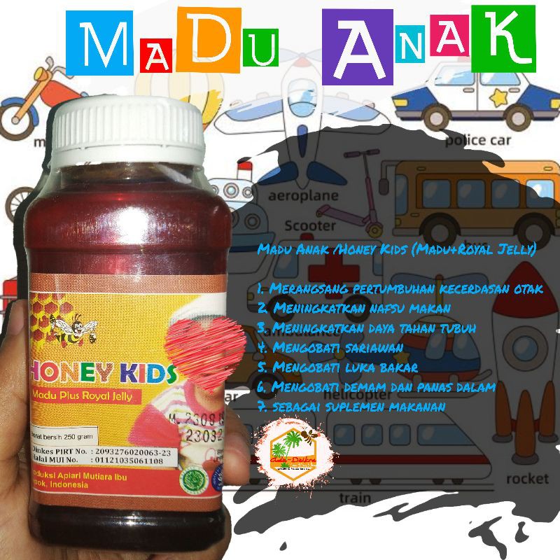 

Madu Anak /Honey kids (Madu plus Royal Jelly)