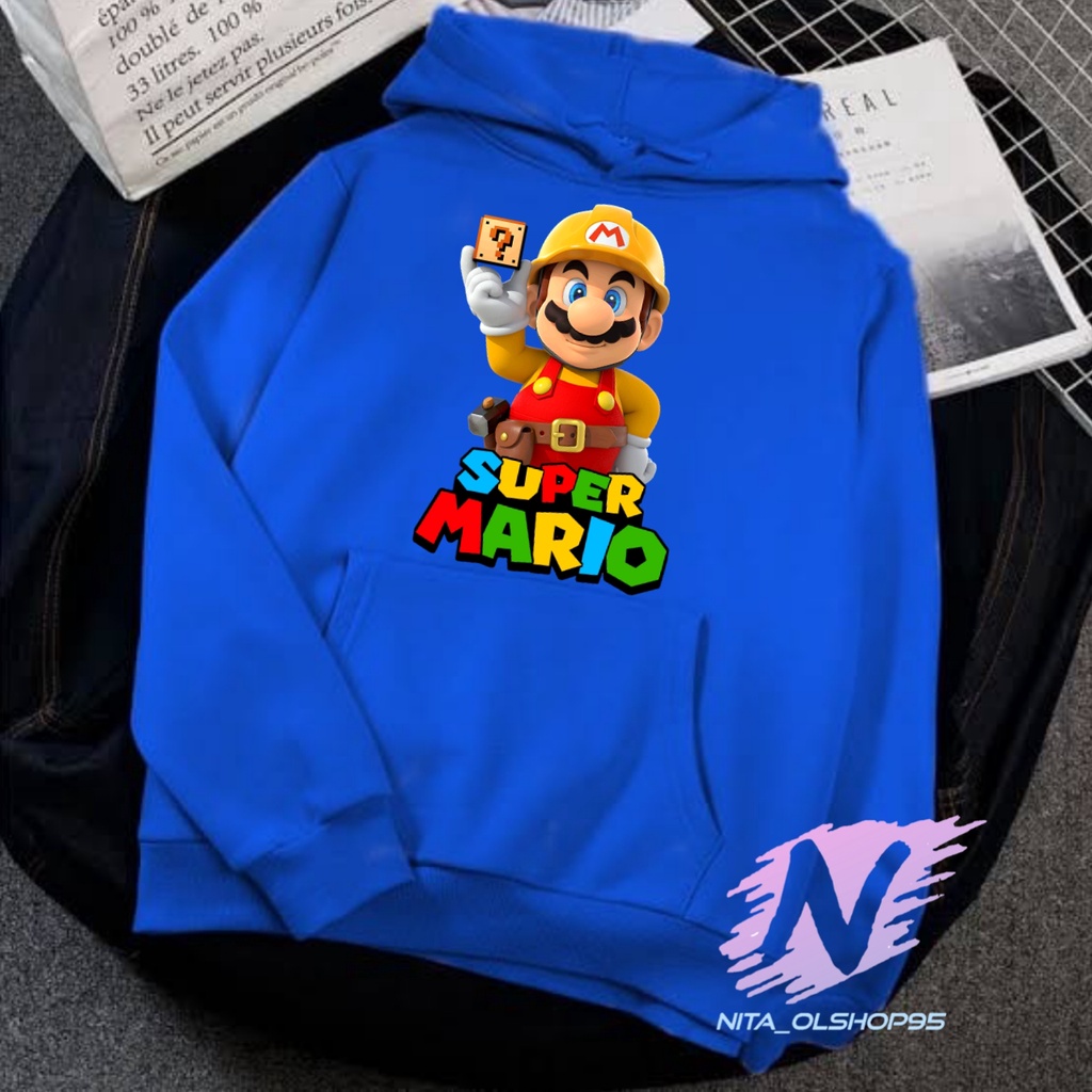 HOODIE ANAK SUPER MARIO