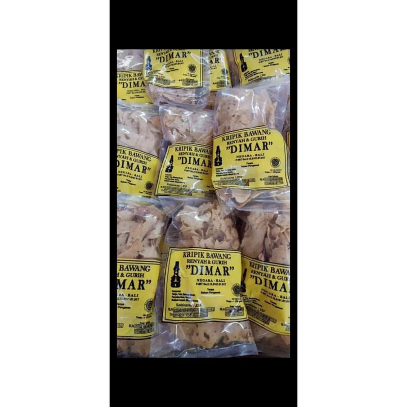 Keripik Dimar - Keripik Bawang Bali 160gr