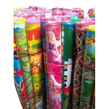 Tikar Spon  Karakter 120x150 tikar gambar karakter tikar murah tikar plastik