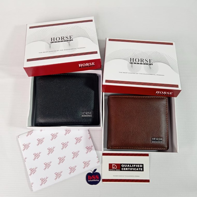 DOMPET KULIT ASLI IMPORT PRIA IMPERIAL HORSE 888-9 BRANDED