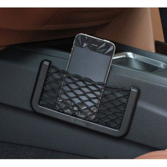 KANTONG JARING MOBIL Serbaguna / Car Net Organizer Pockets Bag storage tempat jaring hp mobil