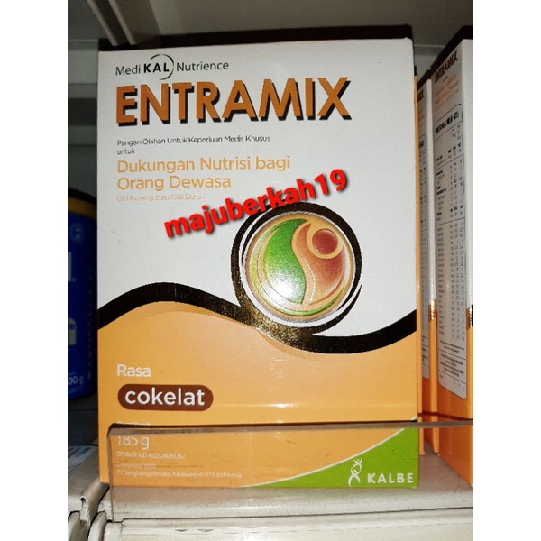 

ENTRAMIX RASA COKLAT 185 GRAM PER 1 BOX EXP 2022