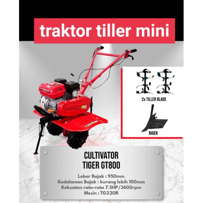 traktor mini tiller Tiger cultivator mini tiger