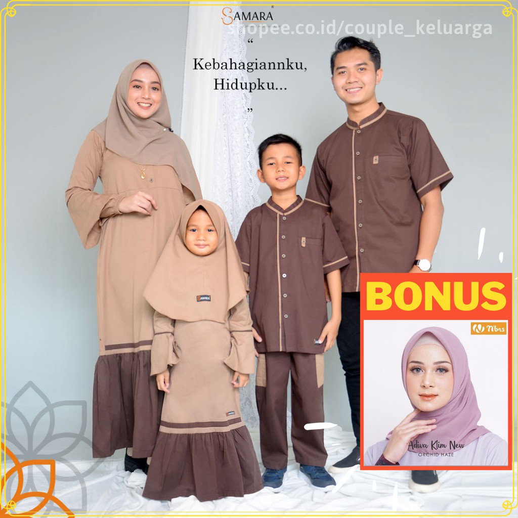35 Model Gamis Terbaru 2021 Untuk Lebaran Keluarga