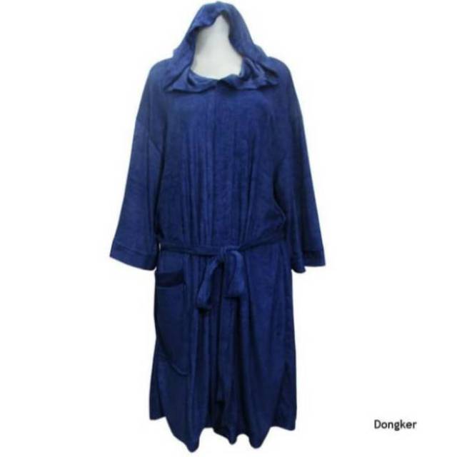 Handuk Kimono Tudung  Jumbo size XXXL- HKT-JMB-XXXL,  Putih