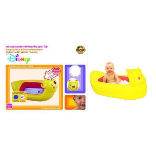 Tempat bak mandi bayi baskom tiup Disney Mickey Hello Kitty Inflatable Safety Tub Makassar