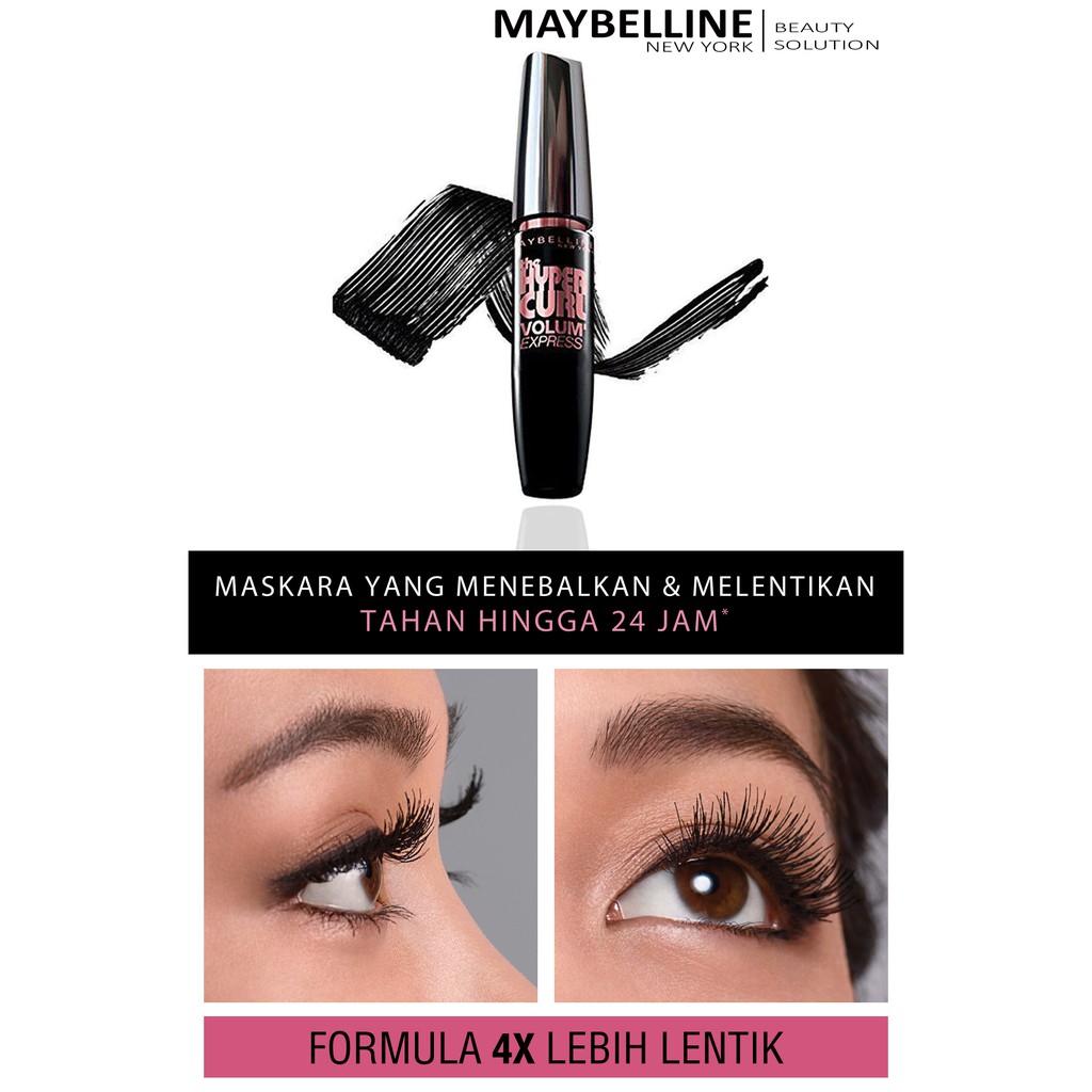 Maybelline Volum Express Hyper Curl Mascara Waterproof