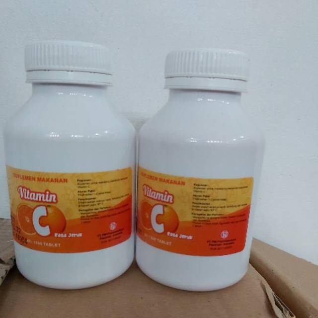 Vitamin C Pim Isi 1000 Tablet Shopee Indonesia