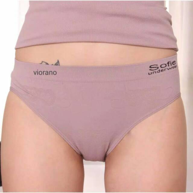 Celana Dalam Rajut Sofie 966 / Cd Rajut Jumbo Extra Smooth And Comfort