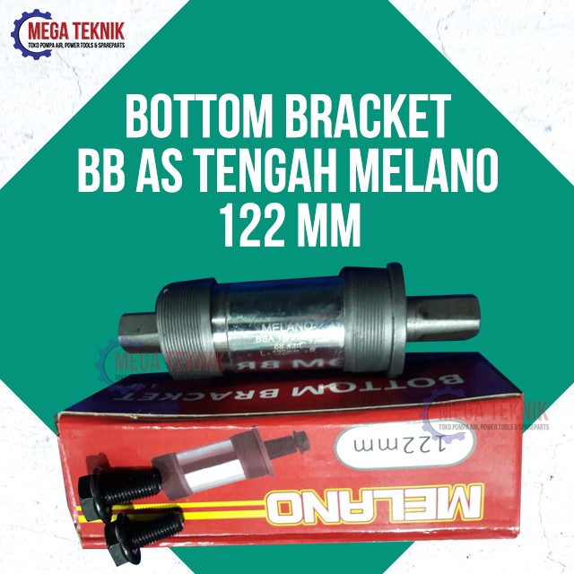 BB Bottom Bracket Bearing As Tengah Sepeda Melano 122 mm MTB