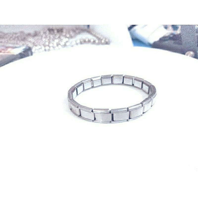 Gelang pria Stenlies stell Anti karat model per keren Fashion,aksesoris PREMIUM QUALITY IMPORT KOREA-8