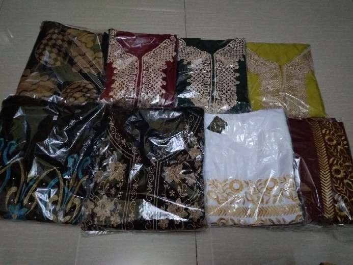 [ Termurah ] Tunik Serut Lawasan Coklat Atasan Batik Wanita Tb 034